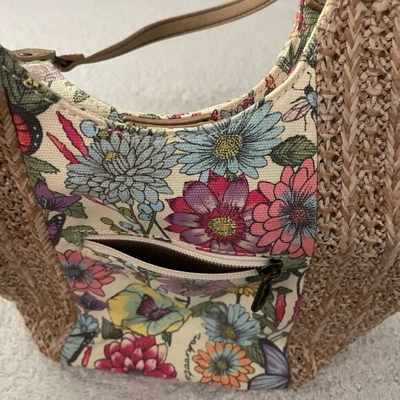 Sakroots The Sak Roma Shopper Shoulder Bag Large Purse Tote Boho Cottagecore Y2K - Picture 16 of 16